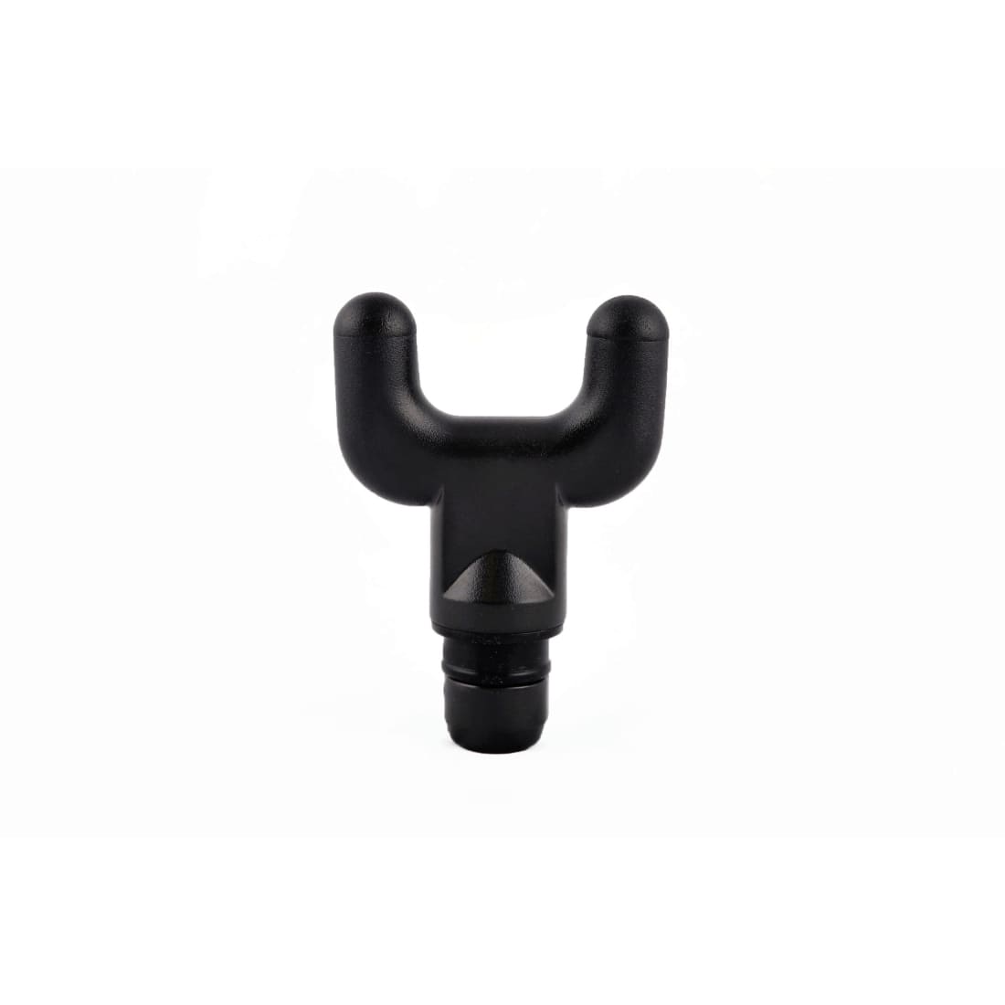 Fork-shaped massage head attachment for Relax Ace percussion massager