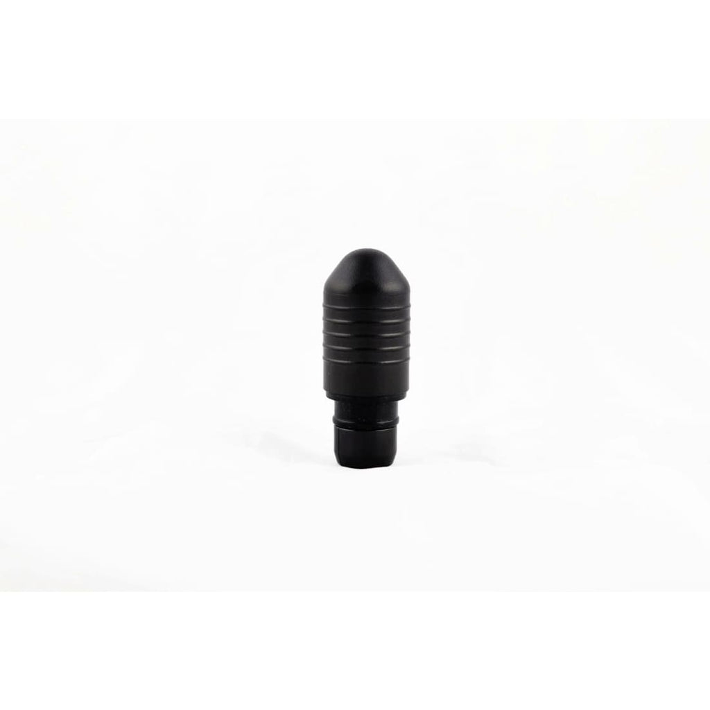 Relax Ace Massage Gun black deep tissue massage attachment on white background